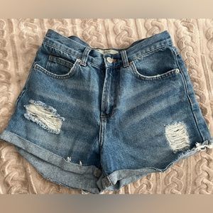 Topshop Denim Shorts